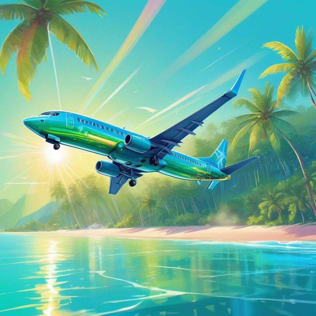 Flight Simulator Boeing 737-400 Sim Takeoff