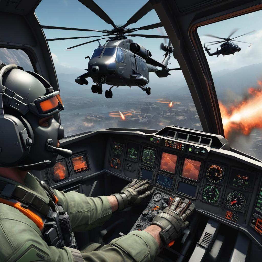 Helicopter Black Ops 3D Pilot